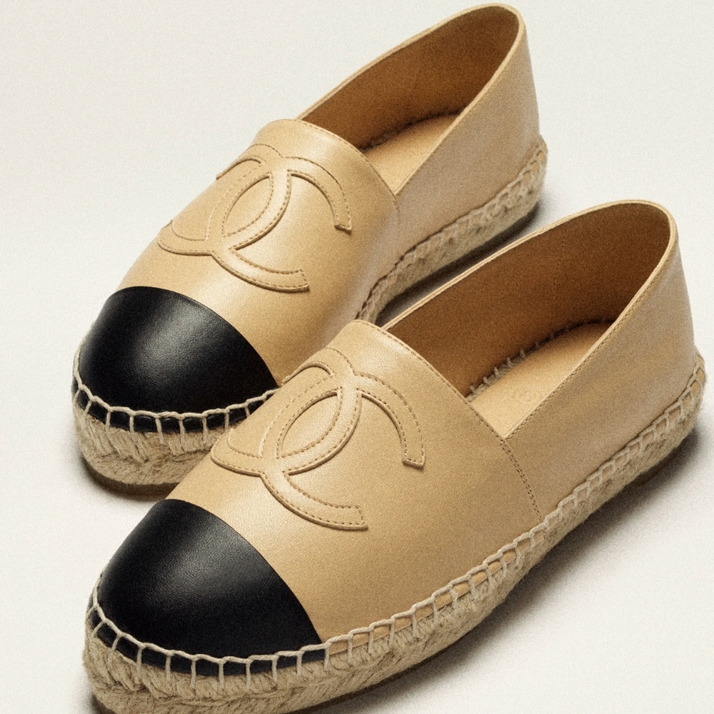 Authentic Chanel espadrilles